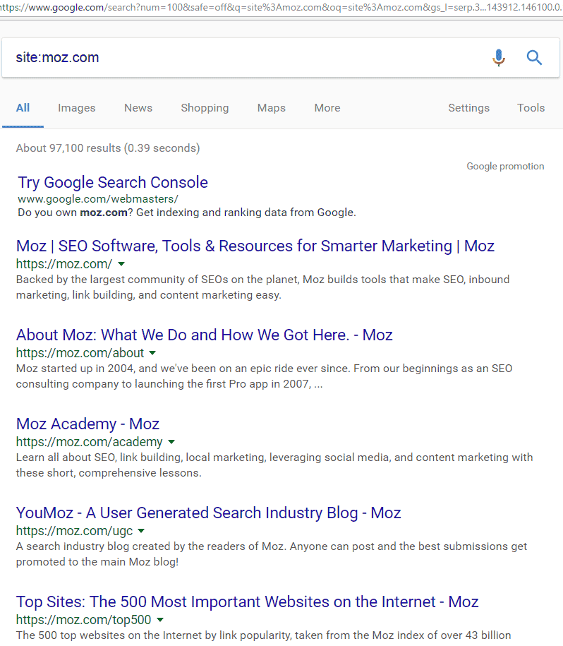 Using Google as SEO Tool 